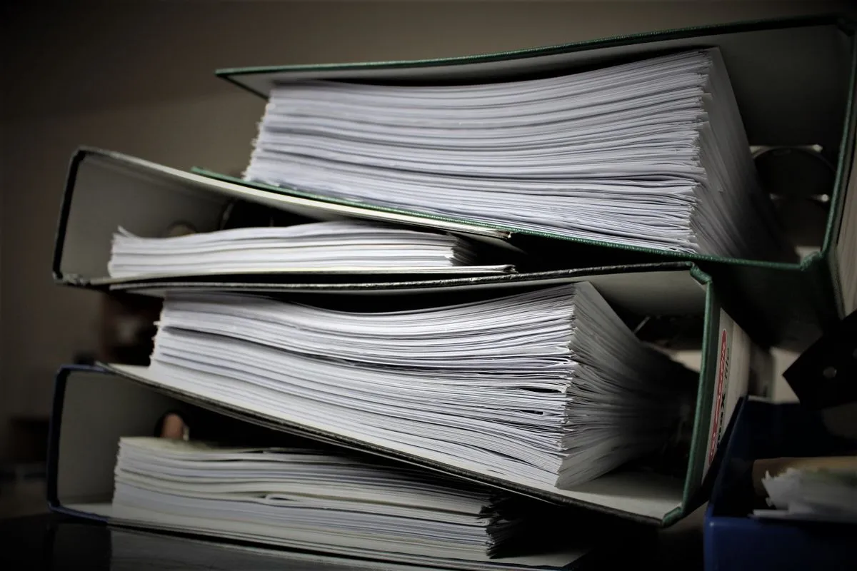Procesos de negocio heredados sin control: documentos y carpetas acumulados sin trazabilidad